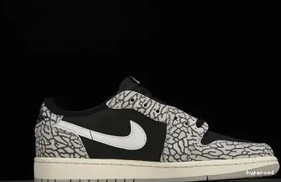 Hyperoad Jordan Black Cement Low 1 OG Retro 0508